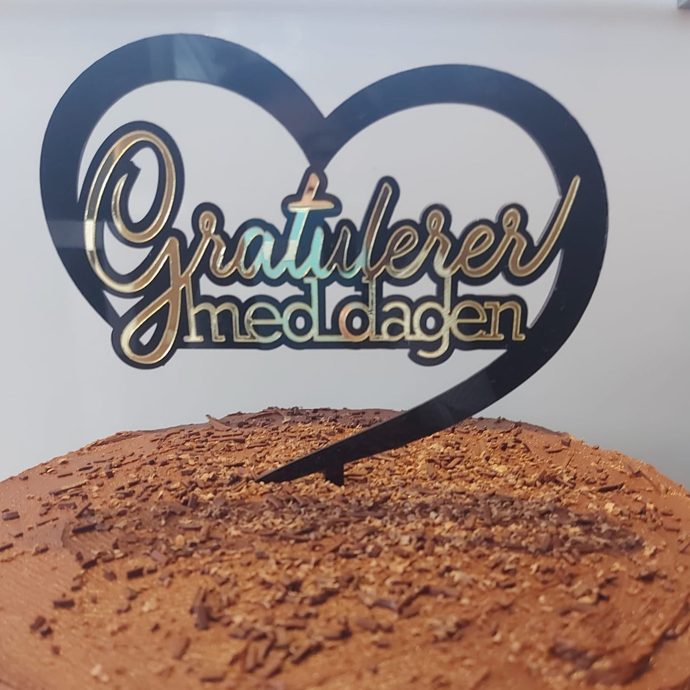 Hjerte Bursdag kaketopper | Bursdagskake topper