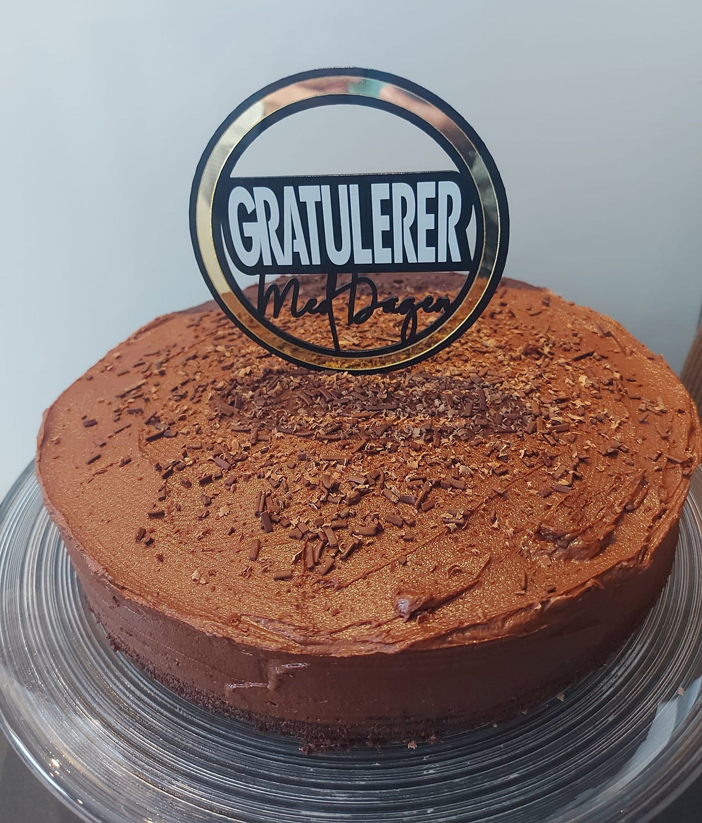 Bursdag kaketopper 2 lag | Bursdagskake Topper