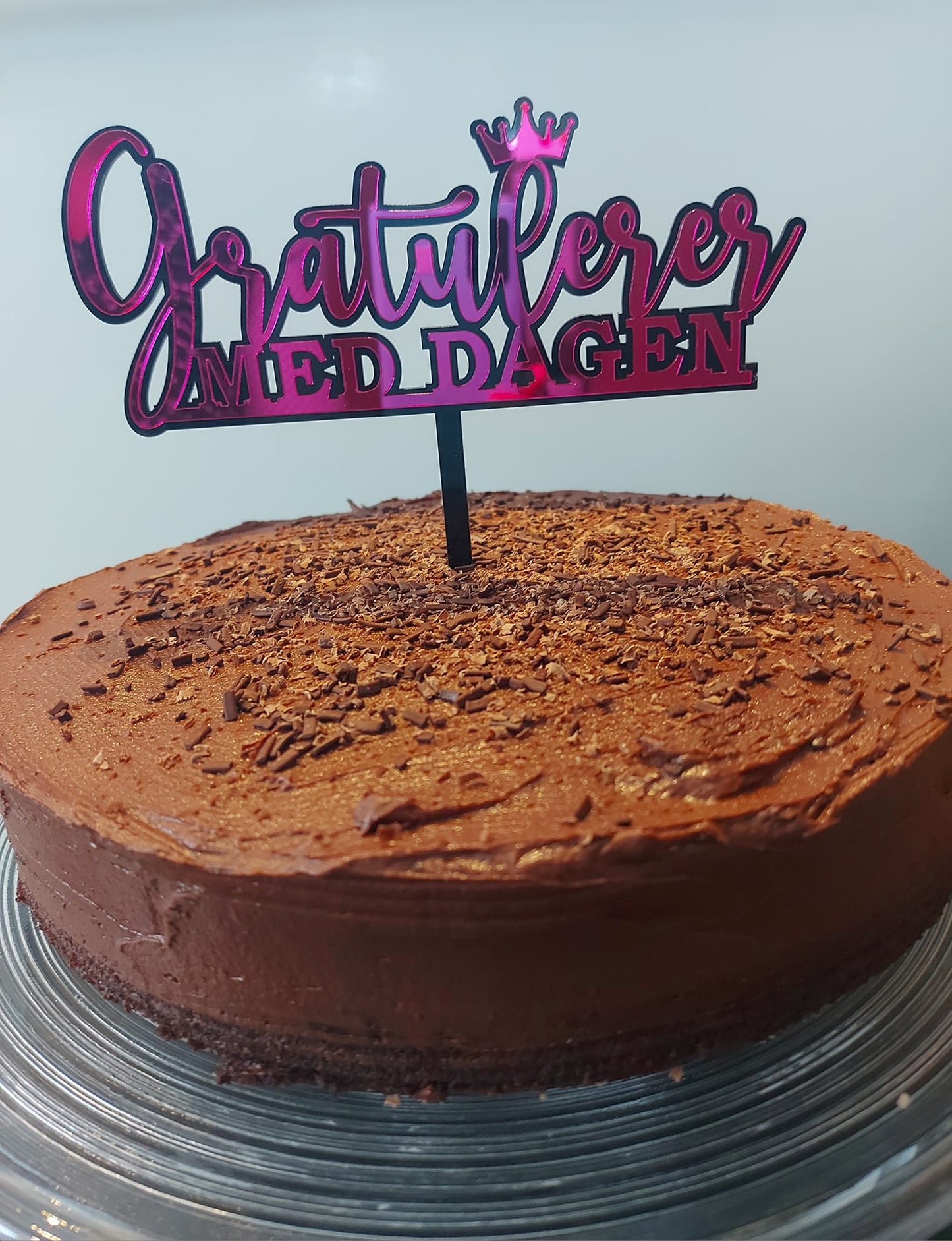 Bursdag Kaketopper | Birthday cake topper 2 Layer