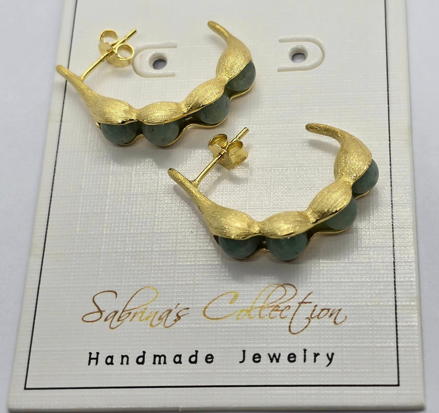 Sabrina`s Collection | Pea Pods Earrings
