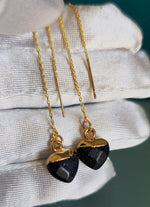 Sabrina`s Collection | Natural Faceted Stone Earrings