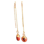 Sabrina`s Collection | Natural Round Stone Earrings