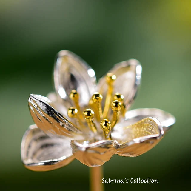 Sabrina`s Collection | beautiful Handmade  Flower  Earrings