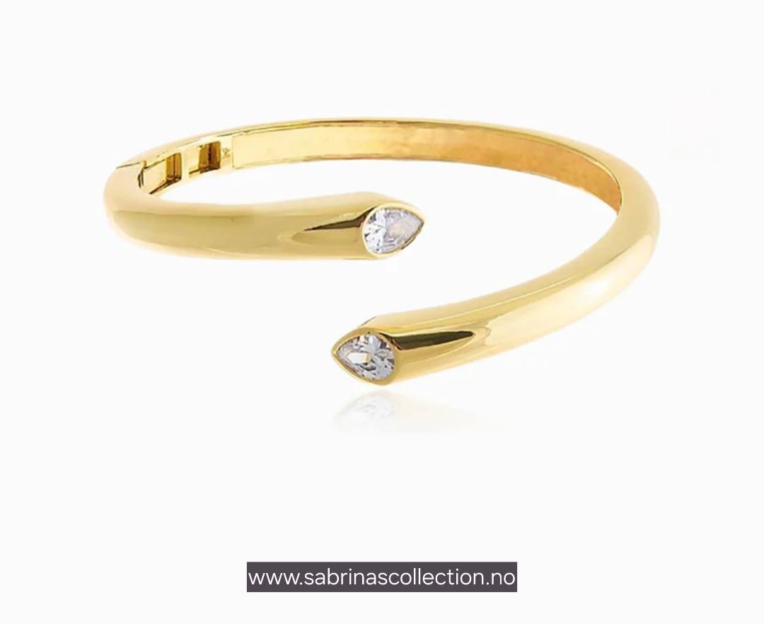 Sabrina`s Collection | Gold Bracelet Bangles Minimalist