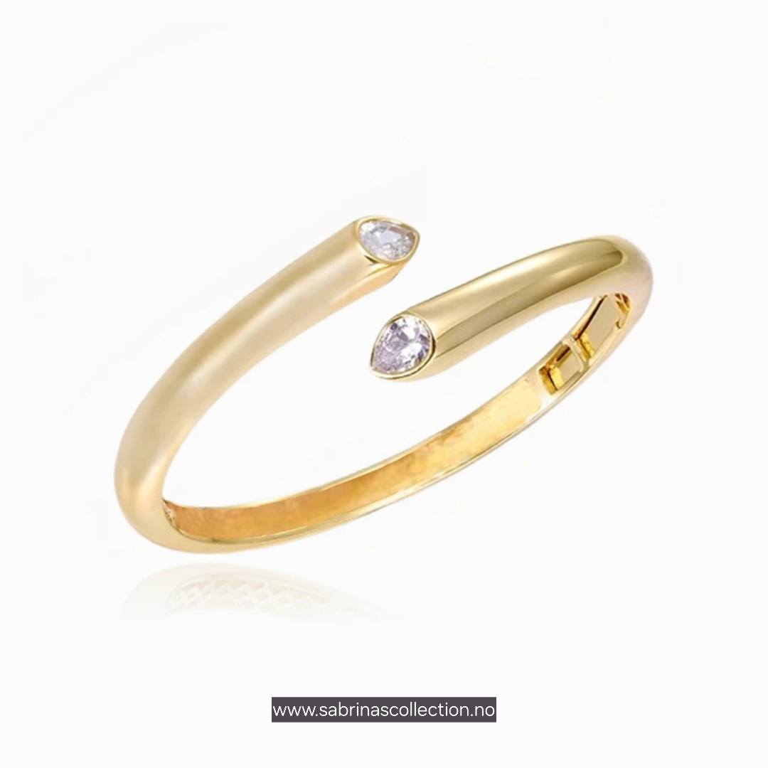 Sabrina`s Collection | Gold Bracelet Bangles Minimalist