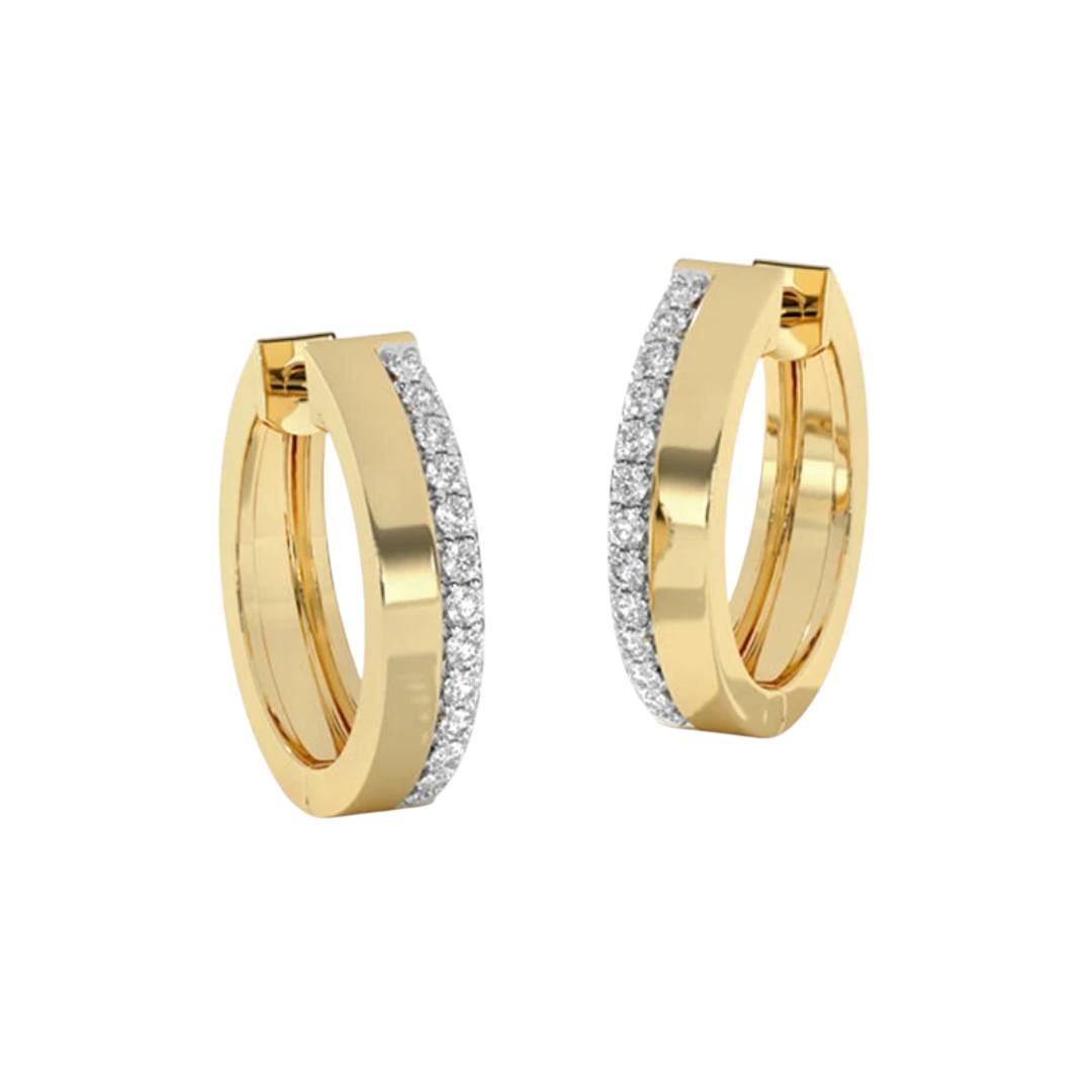 Sabrina`s Collection | Luxury Elegant Hopp Earrings