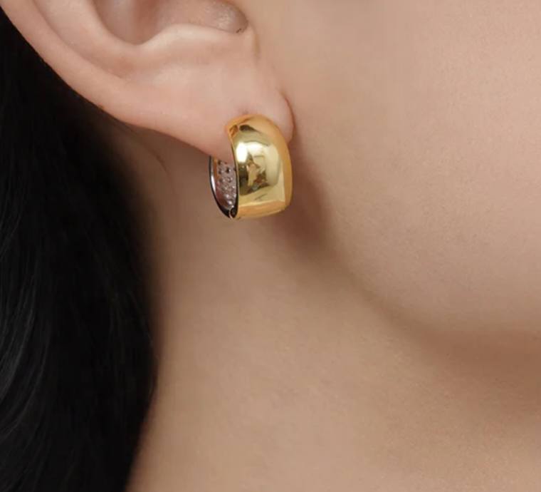 Sabrina`s Collection |   Fine Hoop  Earrings