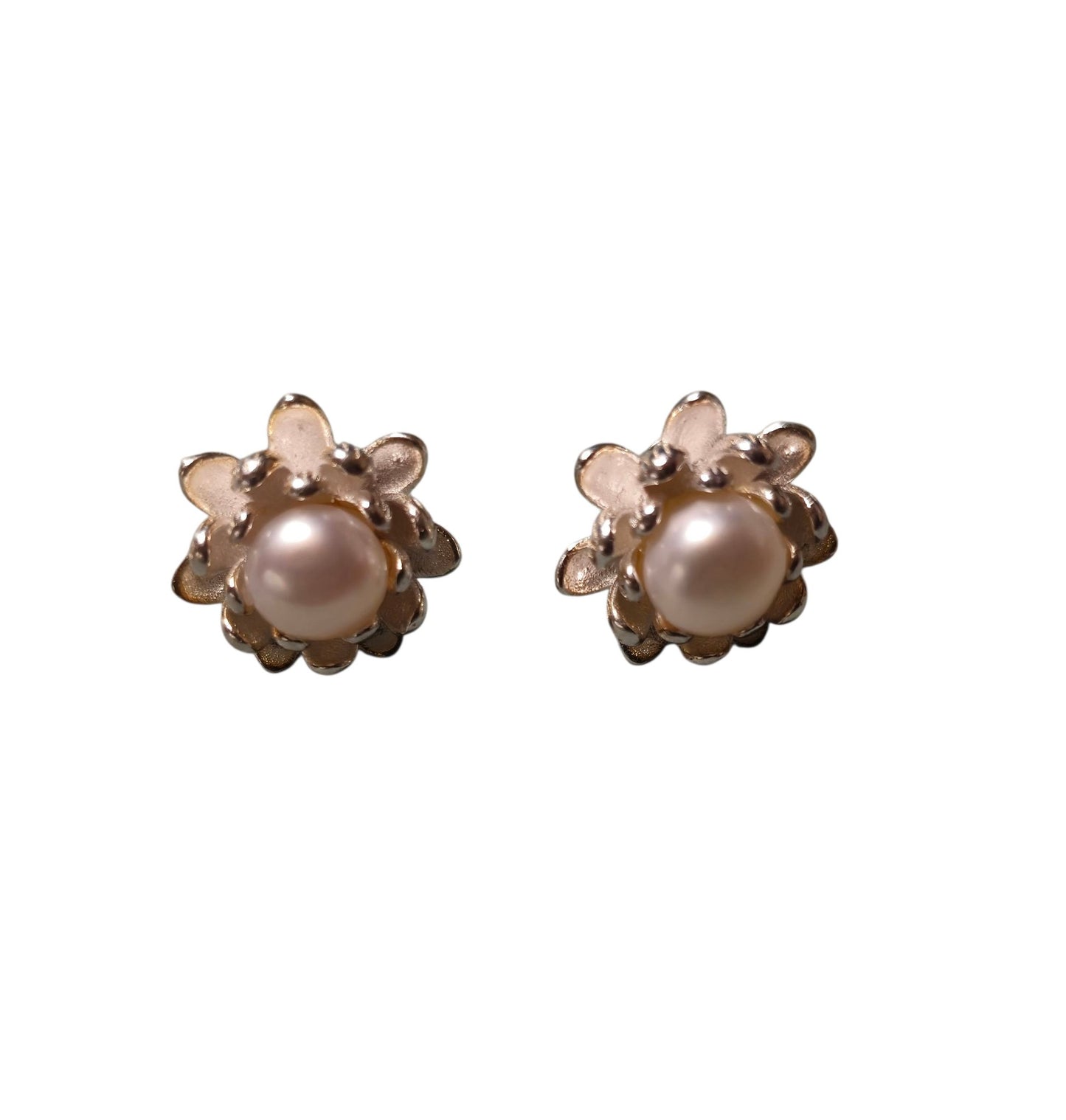 Sabrina`S Collection | Pearl Flower Earrings