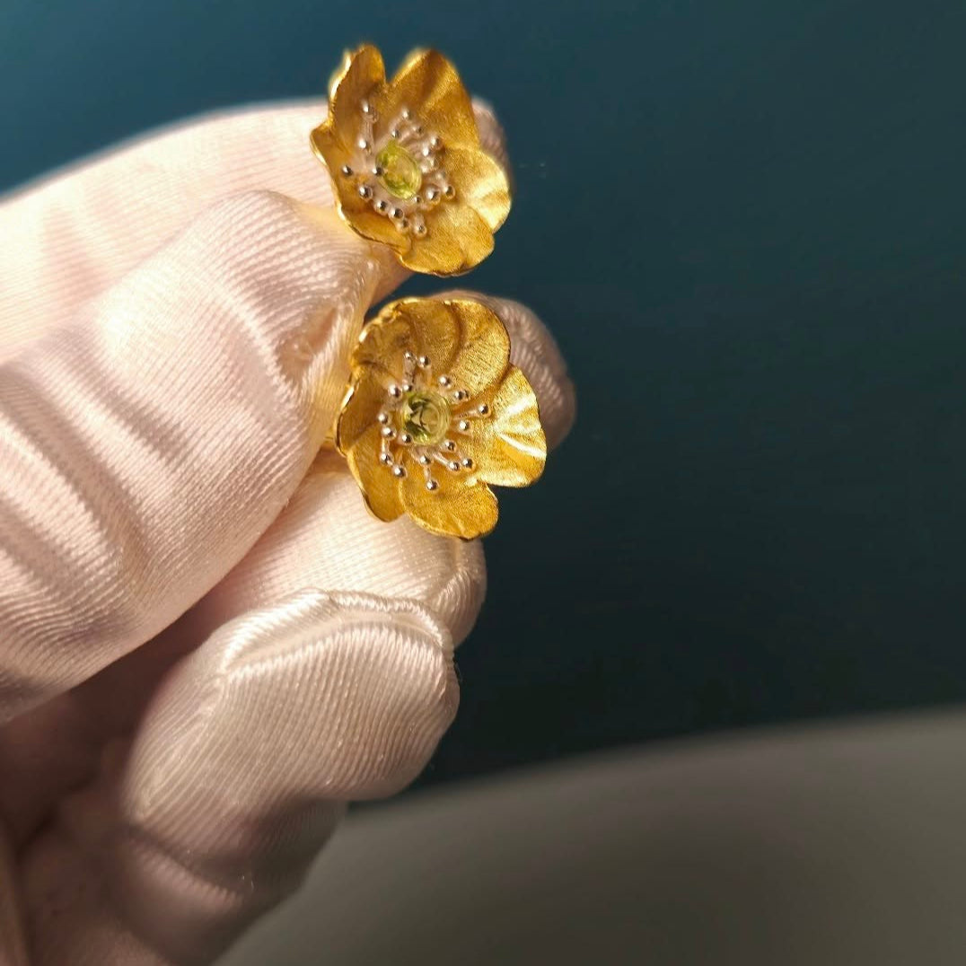 Sabrina`s Collection | Flower Stud Earrings