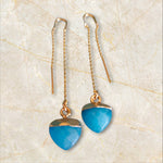 Sabrina`s Collectiona`s Collection | Chalcedony Heart Earrings