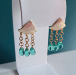 Sabrina`s Collection | Dangle glass Earrings