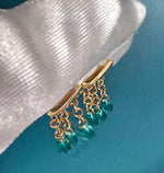 Sabrina`s Collection | Dangle glass Earrings