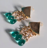 Sabrina`s Collection | Dangle glass Earrings