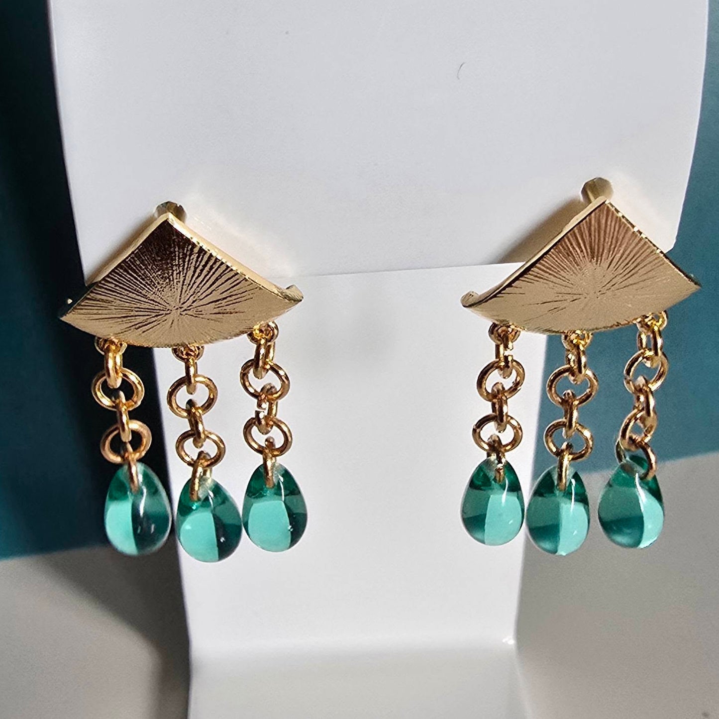 Sabrina`s Collection | Dangle glass Earrings