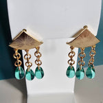 Sabrina`s Collection | Dangle glass Earrings