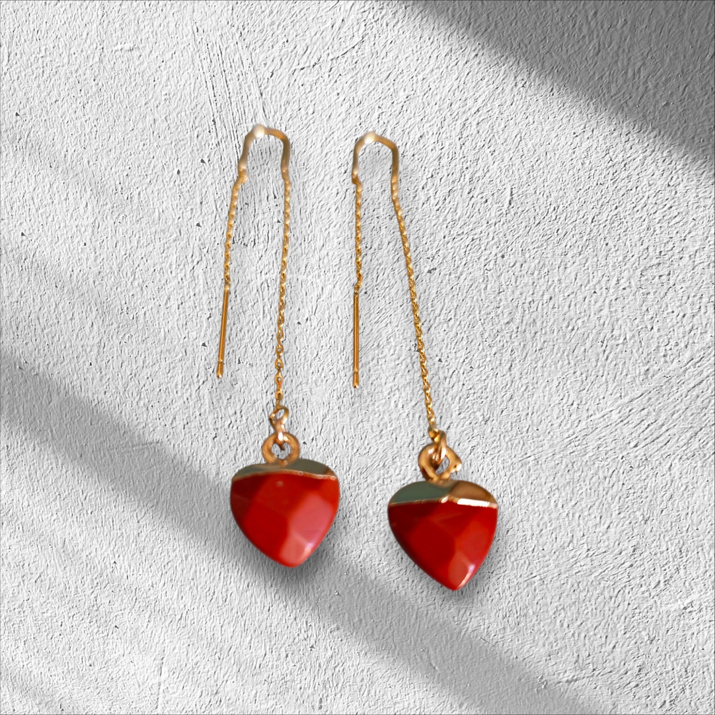 Sabrina`s Collection | Natural Faceted Stone Earrings