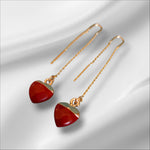 Sabrina`s Collection | Natural Faceted Stone Earrings