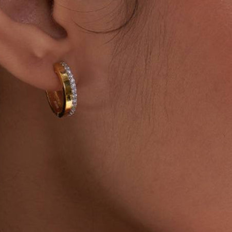 Sabrina`s Collection | Luxury Elegant Hopp Earrings