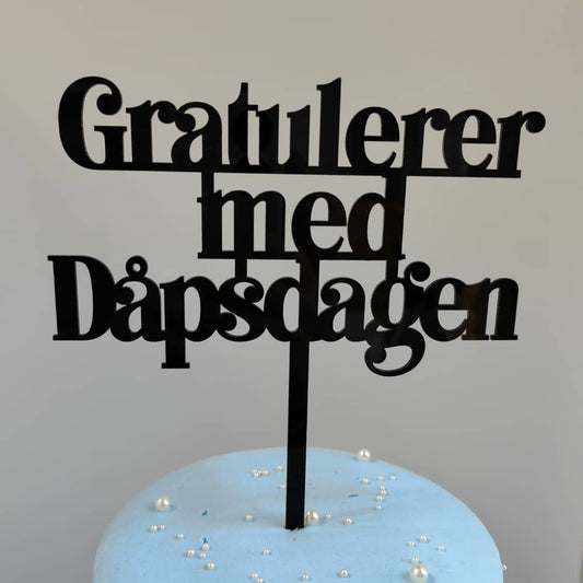 Bursdag kaketopper | Birthday Bliss Cake Topper